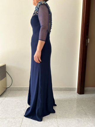Vestido fiesta Aire Barcelona azul