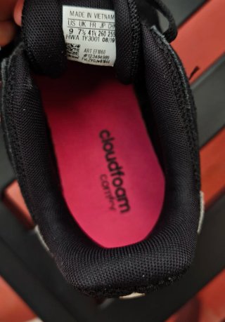 Zapatillas Adidas Mujer Talla 41 1/3 Negras/Gris