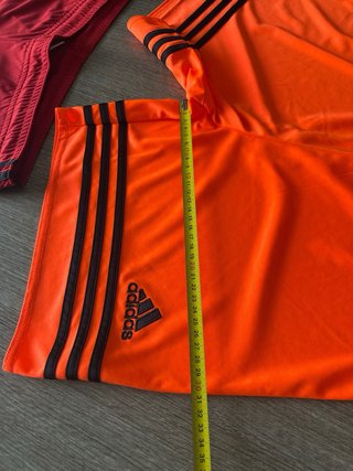 Set 2 Pantaloncini Adidas Uomo Rossi e Arancioni
