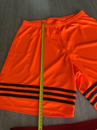 Set 2 Pantaloncini Adidas Uomo Rossi e Arancioni