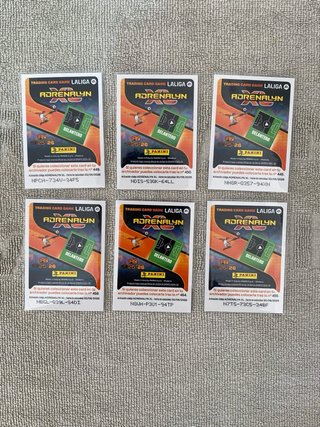 Pack 6 Cromos Total Kings Messi/Cristiano