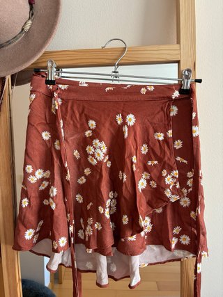 Falda mini floral