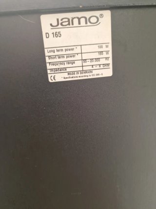 Altavoces Jamo D 165