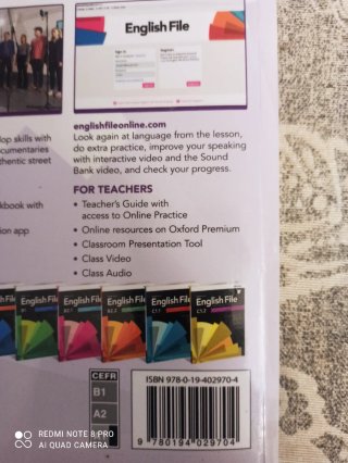 Libro Inglés English File A1 4ª Ed.