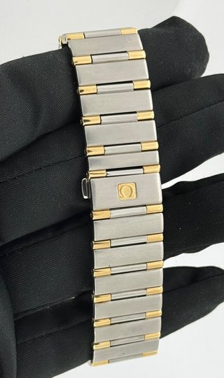 Orologio Omega Constellation in acciaio e oro