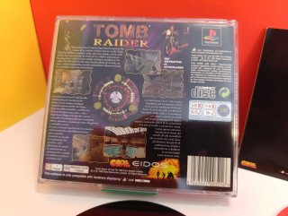 Tomb Raider PS1 PSX Platinum PAL SPAGNA