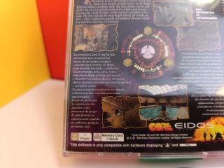 Tomb Raider PS1 PSX Platinum PAL SPAGNA