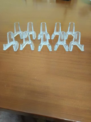 Soportes transparentes para relojes de bolsillo