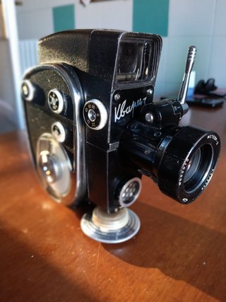 Cinepresa 8mm QUARZ 3 (KMZ) + accessori