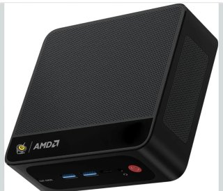 Mini PC AMD Negro