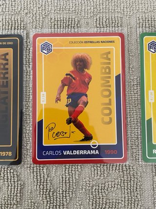 4 Cartas Fútbol Colección Camisetas Futbol Sorpres
