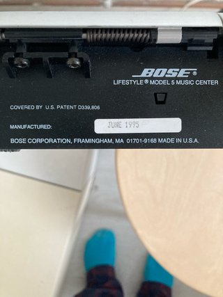 Equipo de música Bose. Último fabricado en USA.