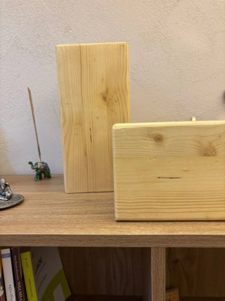 Blocchi Yoga Legno Naturale - Handmade