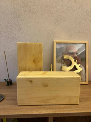 Blocchi Yoga Legno Naturale - Handmade