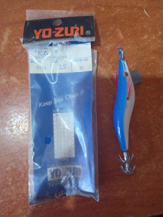 2 Señuelos Yo-Zuri EGI 2.5 y 3.0