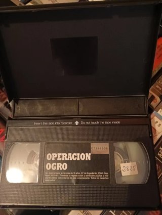 OPERACION OGRO VHS VIDEOCLUB