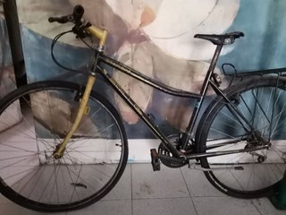 Bicicleta Bianchi Spillo Giallo Italiana