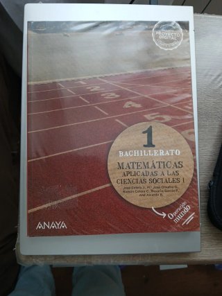 Matemáticas aplicadas a las Ciencias Sociales I...