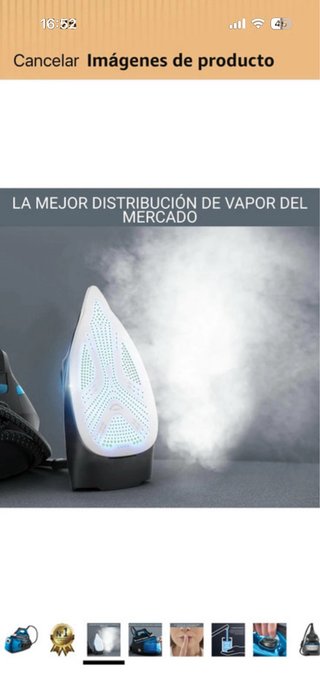 Plancha de Vapor Rowenta Central. 7,5 bares .