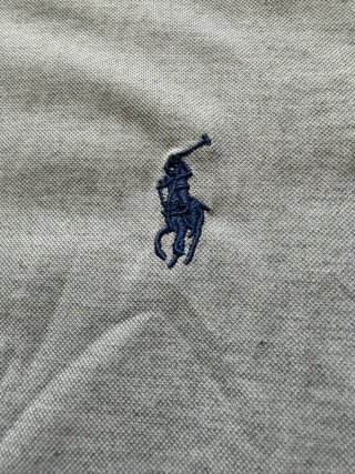Polo Ralph Lauren Gris Talla M/L