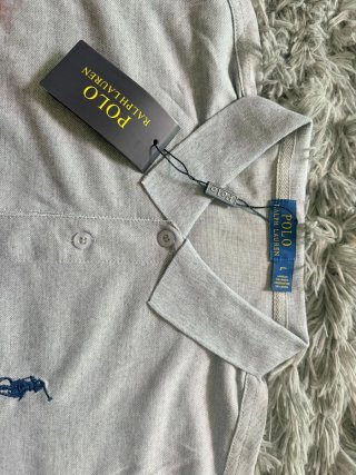 Polo Ralph Lauren Gris Talla M/L