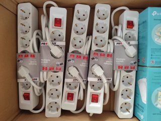 Regleta Múltiple PROAX 6 Enchufes con Interruptor