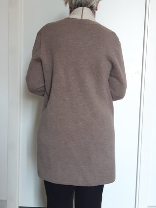 Maxi Cardigan misto lana e angora