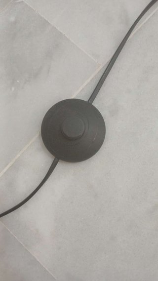 Mesita auxiliar madera y metal