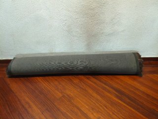 Alfombra shaggy pelo largo 230x160 cm marrón/taupe