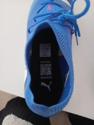 Zapatillas Puma Azul y Blanco