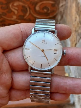 Reloj Cyma Cymaflex Vintage Cuerda Hombre