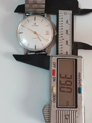 Reloj Cyma Cymaflex Vintage Cuerda Hombre