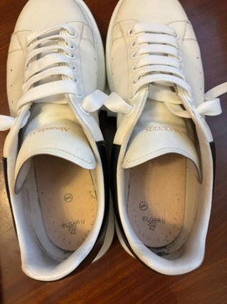 Scarpe Alexander McQueen Bianche e Nere