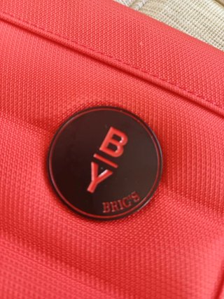 Necessaire Bric's pieghevole grigio/rosso