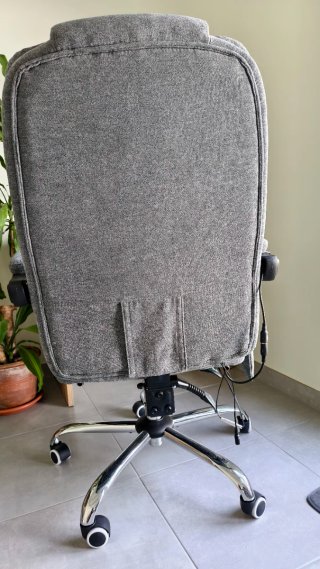 Sillón de oficina masajeador y calefactable.