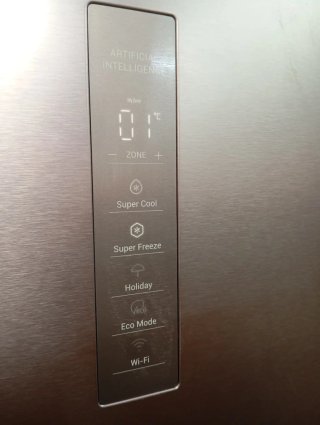 Frigorífico Haier 3D 60 Series 5 nevera color Inox