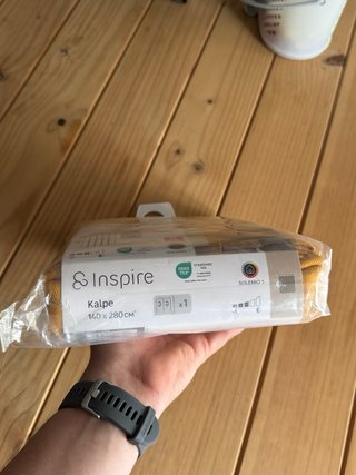 Cortina Inspire Kalpe 140x280cm Amarilla