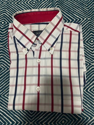Camisa Mirto Talla M Cuadros
