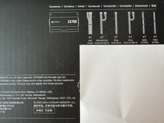 Fuente Alimentación Corsair CX750 ATX en garantía
