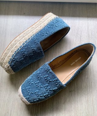 Alpargatas Michael Kors denim