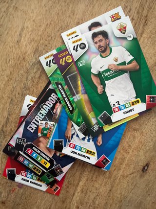 Cartas Panini Adrenalyn XL