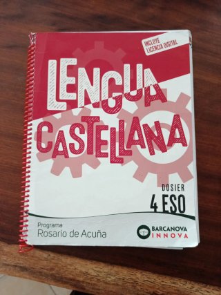 Lengua castellana, 4 ESO, Programa Rosario de A...