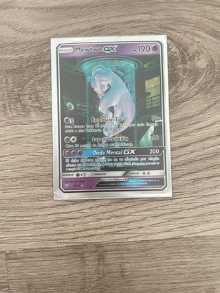 Carta Pokémon Mewtwo GX 78/73 Secret Rare