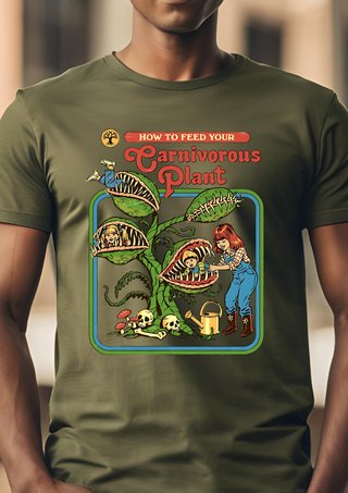 Camiseta How to Feed Your Carnivorous Plant