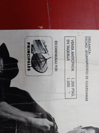 Héroes del Silencio Senda 91 Póster 1991