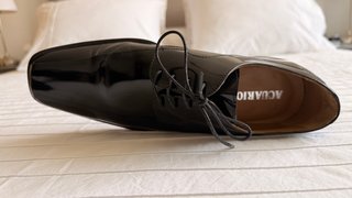 Zapatos de piel ACUARIO negros