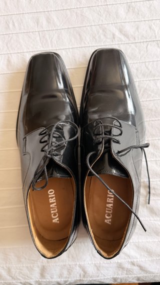 Zapatos de piel ACUARIO negros