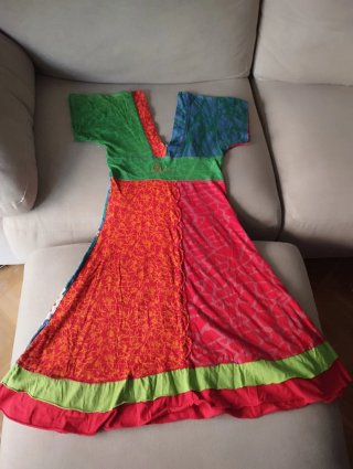 Vestido Desigual Talla Única Multicolor