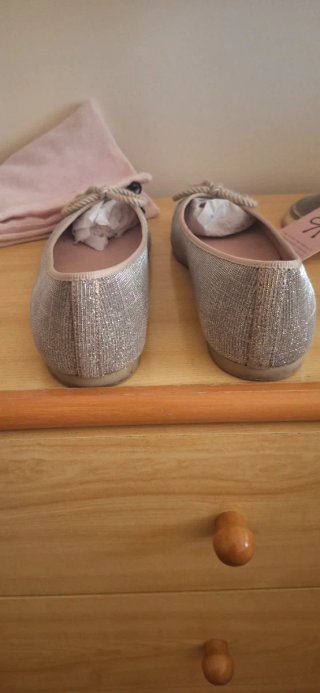 Pretty Ballerinas Talla 38 Plata