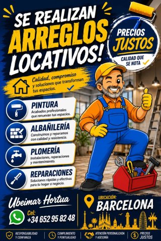 Buscas reformar tus espacios. Somos la solución!